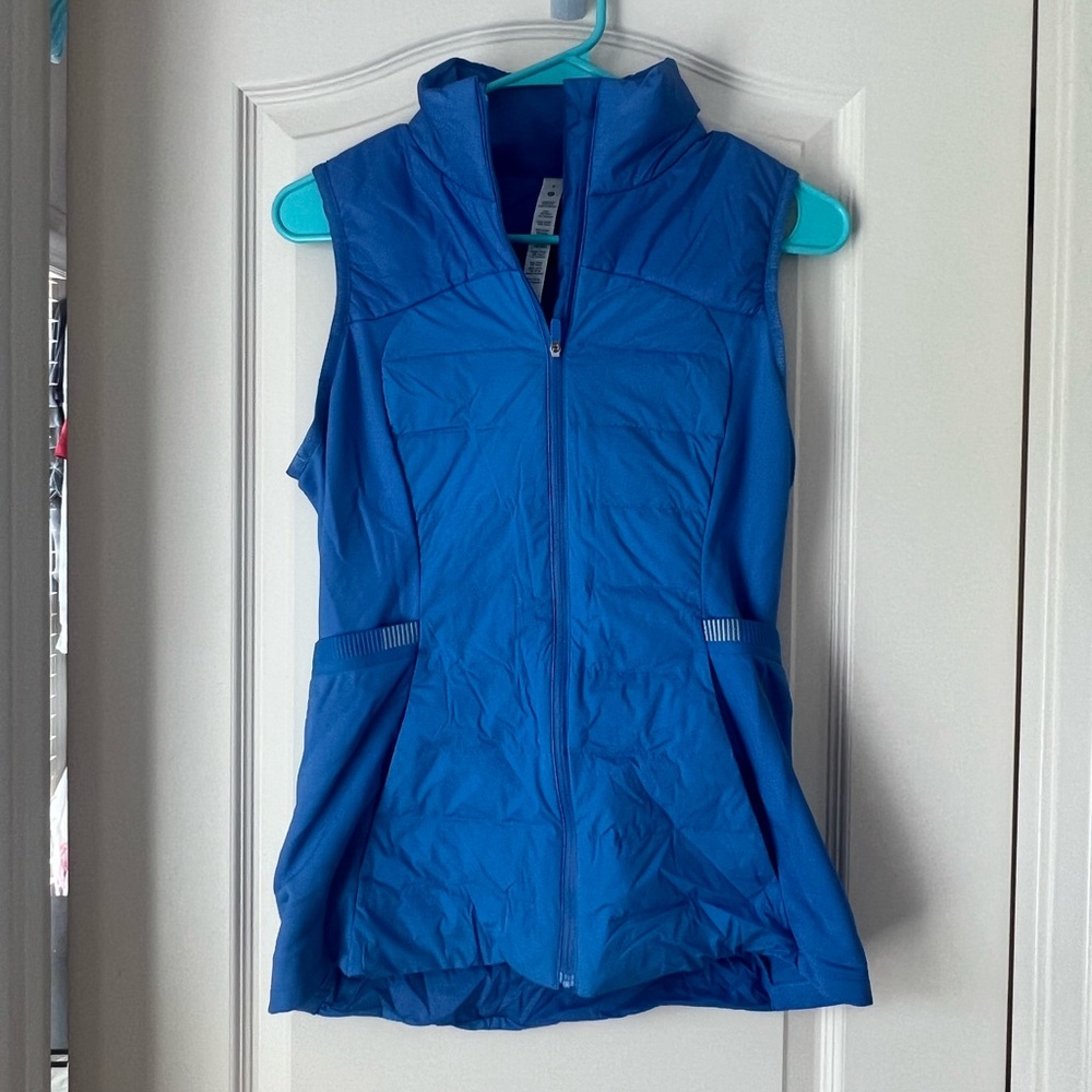blue lululemon vest
